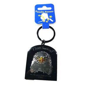 Alaska Souvenir I Am Smiling Eagle Alaska Raptor Center Sitka Keychain